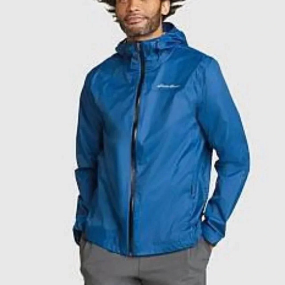 Eddie Bauer Other - Eddie Bauer Mens Size Medium RipPac Pro Waterproof Rain Jacket